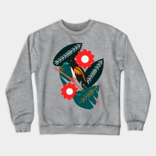 Cute broadbill Crewneck Sweatshirt